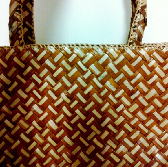 Vintage Boho Wicker Bag - Picture 4 of 4
